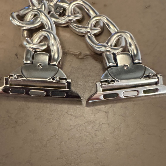 Brighton Interlock Noir Two Tone watch band - Picture 10 of 13